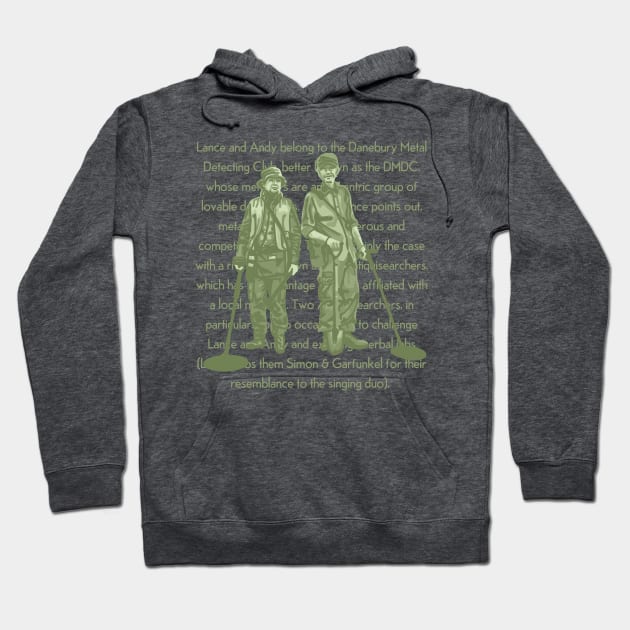 Detectorists Lance and Andy Hoodie by Slightly Unhinged